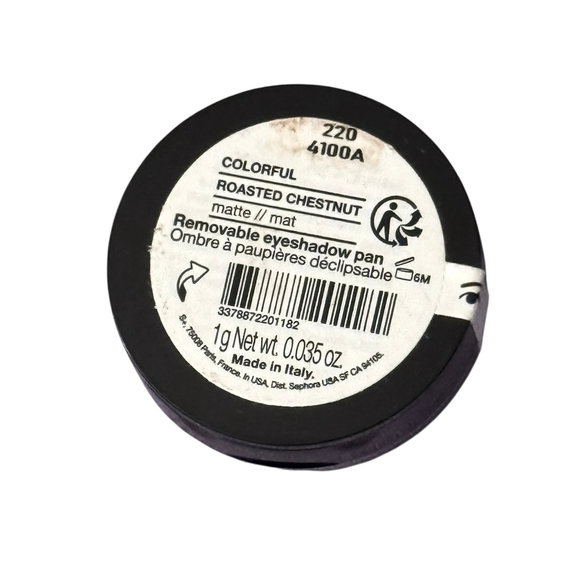 New Sephora Collection Roasted Chestnut Matte Brown Eyeshadow - Picture 2 of 4